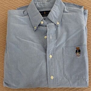 Polo Ralph Lauren Classic Fit Polo Bear Oxford Shirt